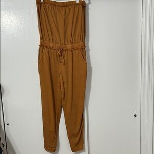 Young Fabulous & Broke Rust Jumpsuit